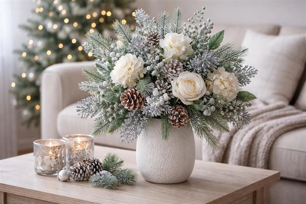 Kunstige vinterbuketter - skab hygge og stil i din bolig
