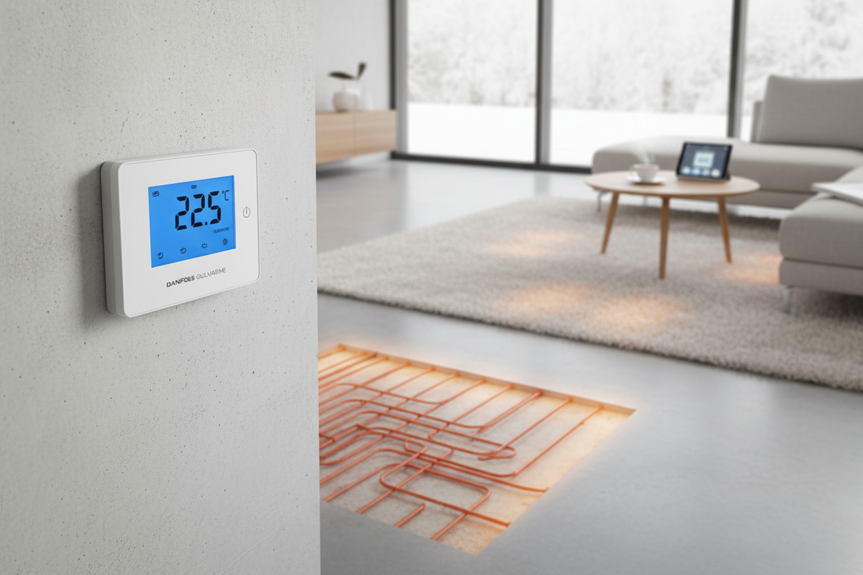 Optimal Komfort med Danfoss Gulvvarme Styring